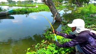 Ini rezeki nomplok akhir tahun 2024 !! Mancing disungai pesta strike ikan besar semua