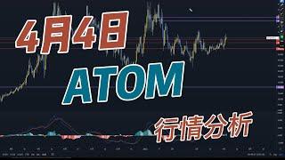 2022年4月4号ATOM行情分析