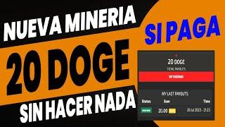 GANAR DOGECOIN EN AUTOMATICO (PRUEBA DE PAGO) 100 DOGE GRATIS