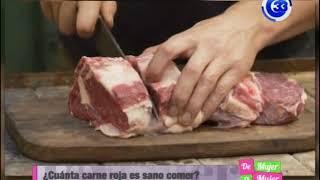 ¿CUÁNTA CARNE ROJA ES SANO COMER?