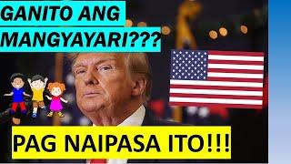 HINDI NA DAW PWEDE? SAYANG ANG US TAX DOLLARS KUNG PATULOY ITO SA AMERICA???