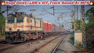 Slow & High Speed THRILLING Track SOUND | ICF & LHB Express TRAINS Of INDIA | INDIAN RAILWAYS 