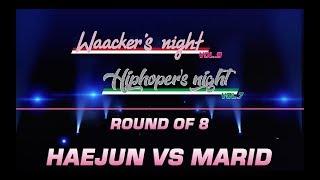 ROUND OF 8_MARID(W) VS HAEJUN_WAACKER'S NIGHT VOL.9 KOREA DANCE BATTLE