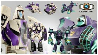 !Transform it! You gotta love Transformers Animated Blitzwing and Lugnut. Transformation + showcase!