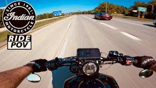 INDIAN SCOUT BOBBER - PURE RIDING POV