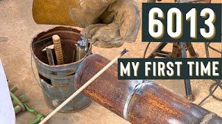 Welding Pipe With 6013, Uphill & Downhill