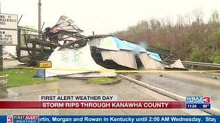 Severe storms cause damage in Kanawha County