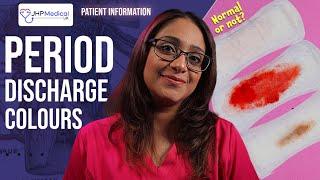 Is My Period Discharge Normal? Pink, Red, Or Brown Discharge - What's Normal