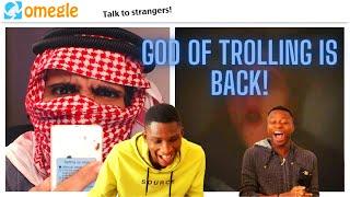 QUIN-SAN reacts to MASKEDARAB / LOCATION Airstrike on Racist People on Omegle / FREAKING HILARIOUS!