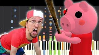 Psycho Pig - Piano Remix - FGTeeV Piggy Song