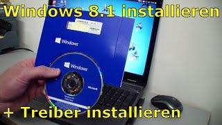 Windows 8.1 optimal installieren, aktivieren und unbekannte Treiber finden und installieren.