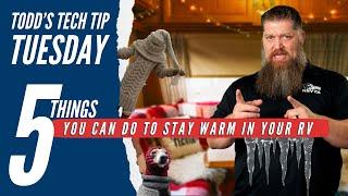 5 things you can do to stay warm in your RV