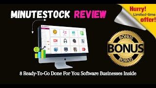 MinuteStock Review Demo Bonus - Get 8 JVZoo Products Live In Under 60 Seconds #MinuteStock #Review