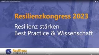 Dr.  Martin Schlott - Resilienzkongress 2023