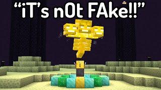 The Most HILARIOUS FAKE Minecraft Speedruns...