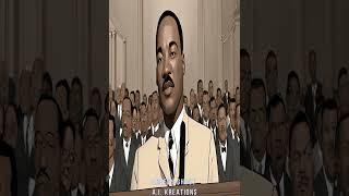 Dr. Martin Luther King Jr. 3D Cel-Shaded Cartoon A.I. Video #blackhistorymonth #civilrightsactivist