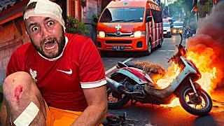 I’VE CRASHED MY BIKE IN BALI!!