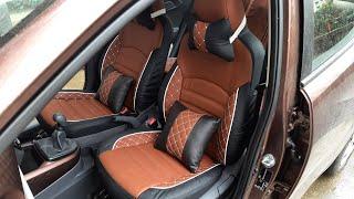 Hyundai Aura with luxury Customized car seatcover || V N Car seatcover || Modified Hyundai Aura