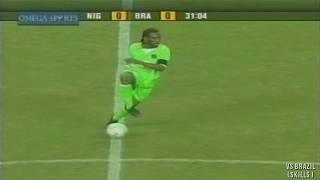 Peak Okocha in Rare Matches for Nigeria