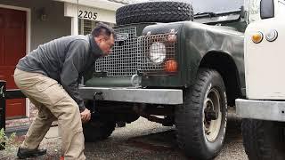 Crank Starting the 1972 Land Rover Series 3