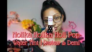 Holika Holika Holi Pop Water Tint | Review & Demo | Nalanie