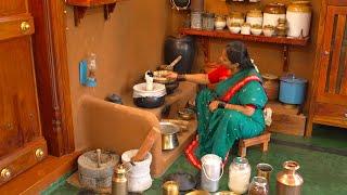 Aviri Kudumu With Nalla Karam - Healthy Breakfast & UluthagKanji Health Drink | The Traditional Life