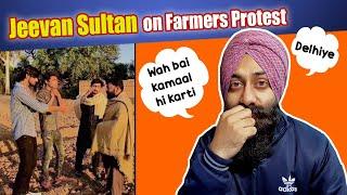 JEEVAN SULTAN on Farmer's Protest Delhi | PunjabiReel TV