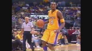 Kobe Bryant 34 Points 3 Ast 3 Blk Vs. Portland, 2002 Playoffs Game 1.