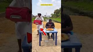 Tally stole the security guard's tasty food.../#shorts #viral