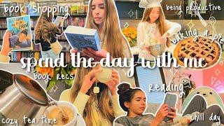 Spend the Day with Me  book shopping, baking, being productive, errands, & more