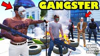 Franklin Biggest Protest Infront of President Duggan House In GTA 5 | SHINCHAN and CHOP