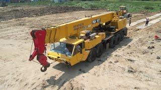 Powerful Skill Dozer Failed Heavy Tecovery Long Reach Power Helping Truck Crane Bulldozer