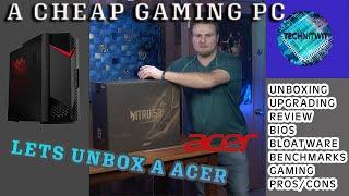 (Pre-Built) Lets Unbox Acer Nitro 50, Review, Upgrading, Bois & More Intel I5 13th Gen NVIDIA RTX