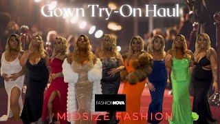 Must see HUGE Fashion Nova CURVEY Gown Try on Haul 2025|Affordable Occasion Dresses $25 & under