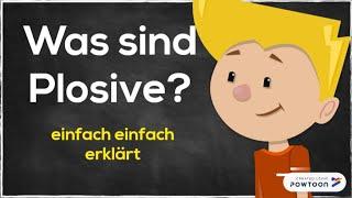 Was sind Plosive? - Grundwissen Phonetik & Phonologie