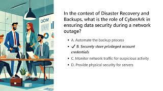 PAM DEF CyberArk Defender   PAM Exam Part 4