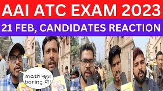 AAI JE ATC EXAM ANALYSIS|AAI ATC JUNIOR EXECUTIVE EXAM REVIEW 2023|ATC EXAM ANALYSIS 2023|