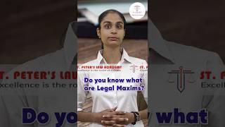 Do you know what are Legal Maxim?? || #legalmaxims