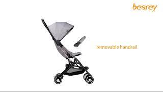 Besrey for boarding Capsule Baby Stroller----compact,small in size and easy to fold