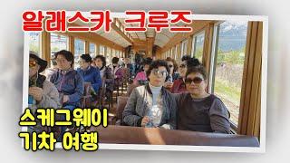 알래스카 크루즈 여행.(2).(ALASKA Cruise Travel)스케그웨이 (Skagway)기차여행[눈꽃친구 19기]