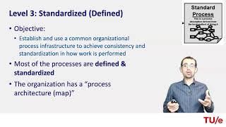 BPM-L8-M2- Characteristics of Organisations at different Maturity Levels