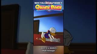 Quack Pack and DuckTales Review | Nostalgia Alphabet #shorts ​