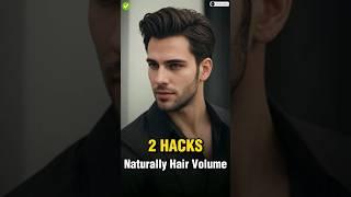 2 Hair Volume Hacks  || #shorts #viral