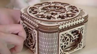 Конструктор Ugears Шкатулка с секретом / 3D-конструктор купить в Воронеже