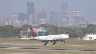  Windy DL11 Landing at KMSP - N855NW | DL11 | LHR-MSP | A330-223