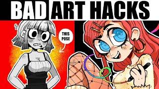 ART SHORTCUTS THAT MAKE YOUR ART WORSE