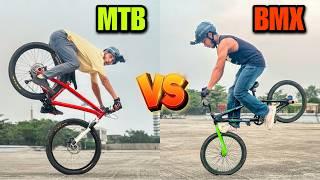 MTB vs BMX Stunt Battle | Ultimate Skills Challenge!