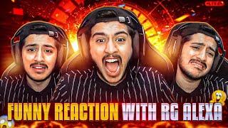 Angry Youtuber  Best Funny Reaction On Live  After 119 Damage  || RG ALEXA 