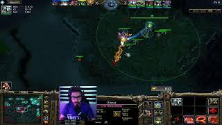 Dota 1 gameplay 2024 atinad shadow shaman mid lane دوتا 1 گیم پلی شادو شمن مید لاین