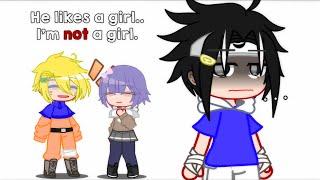 He likes a girl.. || Sasunaru (?) || oblivious Naruto :D || • sxfia ! •